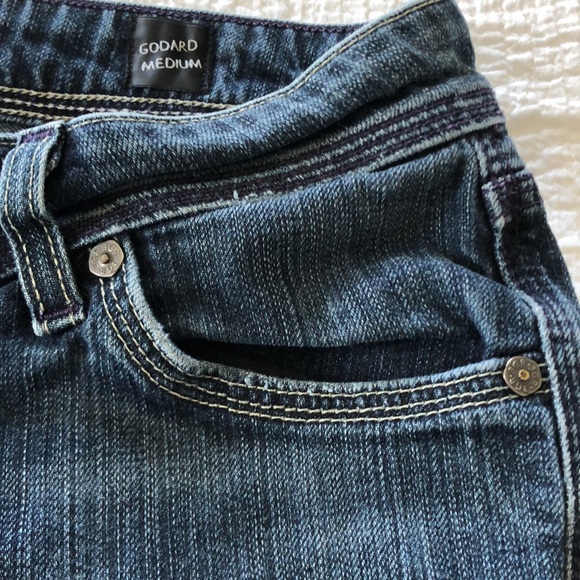 3GR Medium Wash Denim Straight Cut Jeans | Size 28 | Mid Rise - Picture 8 of 16